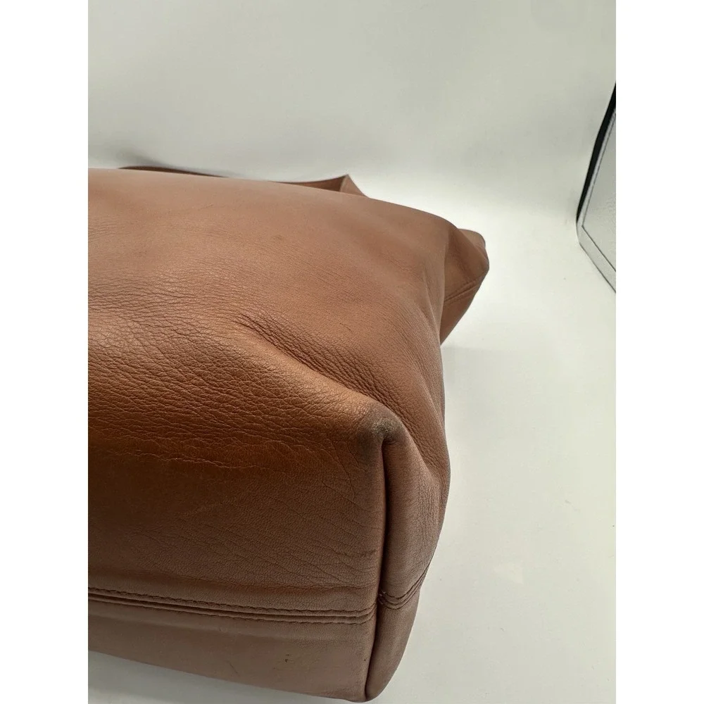 Vintage Coach British Tan Leather, Soho Lafayette Shoulder Bag, 4140 USA